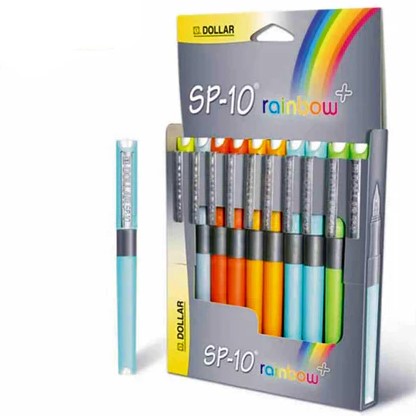 DOLLAR Fountain Pen SP10 Rainbow 1 Pc